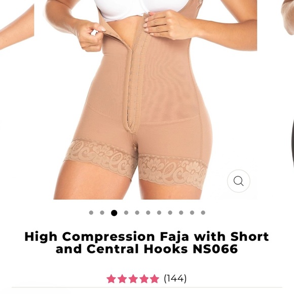 Faja Media: Color Cocoa 3Xl - Picture 3 of 5